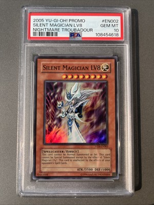 Silent Magician LV8 NTR-EN002 Nintendo Ds Nightmare of Troubadour Limited PSA 10-image