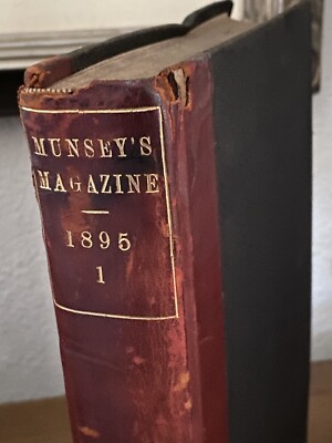 Munsey's Magazine Volume 12 October 1894 To March 1895 Bound Collection-image