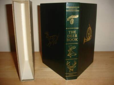 THE DEER BOOK Lamar Underwood AMWELL PRESS ltd ed SIGNED hunting Al Barker ill-image