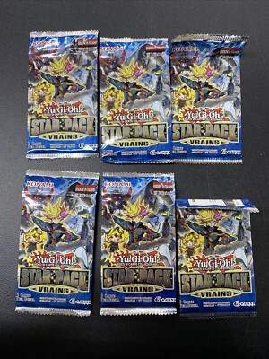 Yu-Gi-Oh Star 6 Packs VRAINS 1st Ed. Booster Sealed Italian Edition LIVE R&S-image