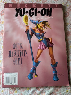Beckett Yu-Gi-Oh Dark Magician Girl..Magazine Very Clean!! See Pic-image