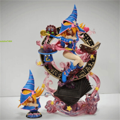 Anime Yu-Gi-Oh Dark Black Magician Girl Figure 38CM PVC Models Toy Statue Gifts-image