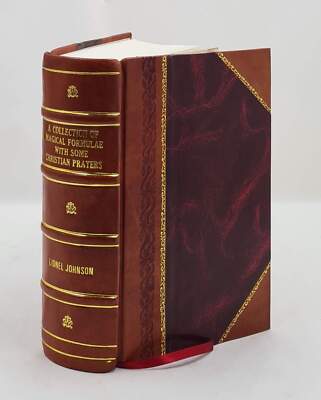 A Collection Of Magical Formulae With Some Christian Prayers 155 [Leather Bound]-image