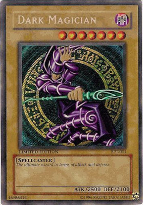 Heavy Play x 1 Dark Magician A - BPT-001 - Secret Rare - Limited Edition BPT 200-image