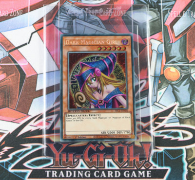 YuGiOh Dark Magician Girl SBC1-ENA05 1st Edition Secret Rare-image