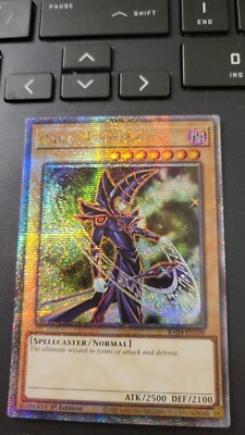 Dark Magician (Alternate Art 6th) Quarter Century Stampede RA04-EN106-image