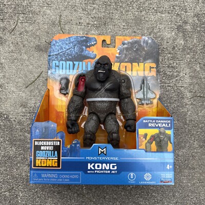 Godzilla vs. Kong Playmates Battle Damage Reveal 6