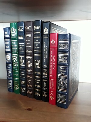 10 VOLUME CAPITALIST COLLECTION Gryphon Classics Leather-image