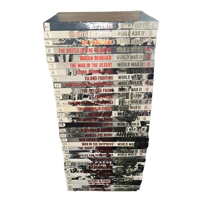 Time-Life WORLD WAR II Series First Print 2-10, 12-20, 22-26, 28-33, 35-39 Read-image