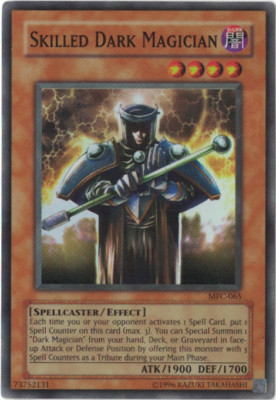 Yu-Gi-Oh! Skilled Dark Magician (LP) Unlimited Edition Super Rare MFC-065-image