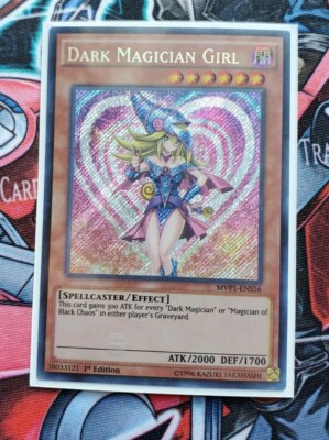 Dark Magician Girl - MVP1-ENS56 - Secret Rare 1st Ed Near Mint -image