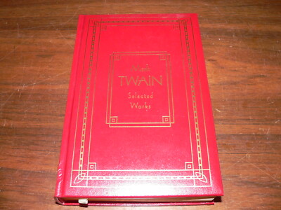 Mark Twain Selected Works 1982 Gramercy Literary Classics Fine Bound HC Book-image