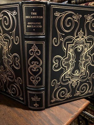Franklin Library: BOCCACCIO: THE DECAMERON: 14TH CENTURY ITALY: BLACK DEATH-image