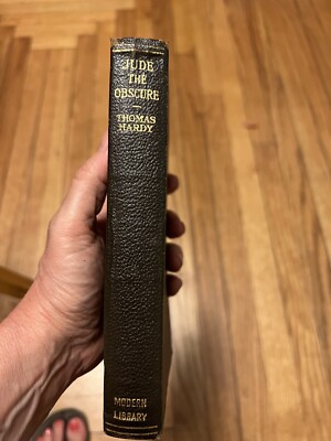Jude the Obscure by Thomas Hardy, 1st Edition, Leather Bound, Antique-image