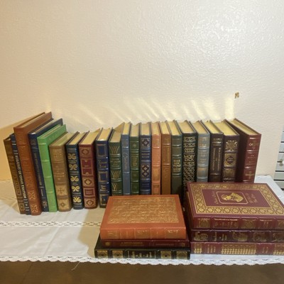 LOT of 8 *NEW* EASTON PRESS LEATHER 100 GREATEST BOOKS_CUSTOM BUNDLE_You Choose!-image