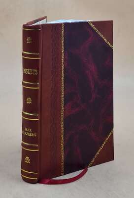 Insults, A Practical Anthology Of Scathing Remarks And Acid Port [Leather Bound]-image