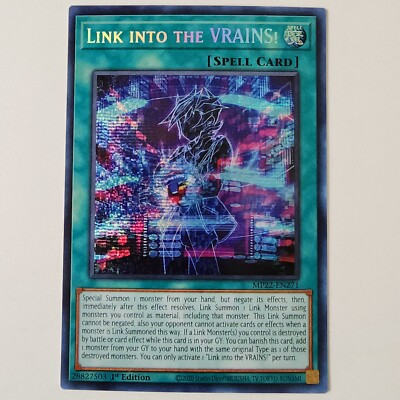 Link into the VRAINS! - MP22-EN271 - NM - Secret Rare - 1st ed - Yugioh-image