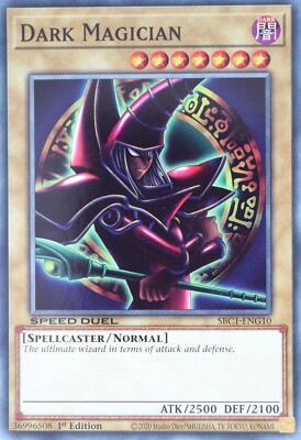 Yugioh Dark Magician SBC1-ENG10 Common 1st Edition-image