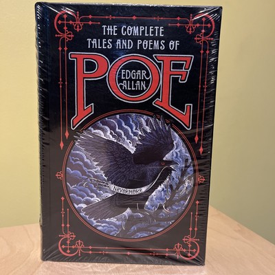 THE COMPLETE TALES and POEMS of EDGAR ALLAN POE Leatherbound BRAND NEW Hardcover-image