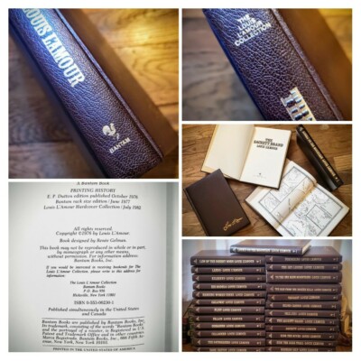 ☆Louis L'Amour Collection☆ Bantam Leatherette Books ••Choose Your Favorite(s)••-image