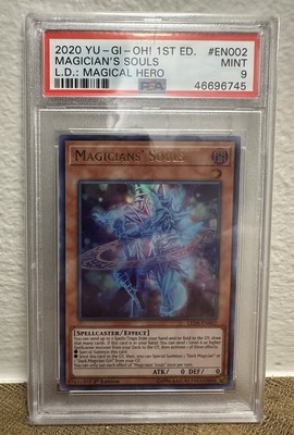 2020 YU-GI-OH! MAGICIANS' SOULS LED6-EN002 - PSA 9 - ULTRA RARE-image