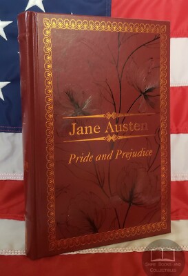 NEW SEALED Pride & Prejudice Jane Austen Collectible Gift Edition Bonded Leather-image