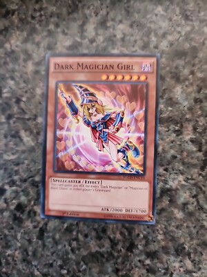 🔥 Yugioh Dark Magician Girl YGLD-ENC10 COMMON NEAR MINT 1ST EDITION y5-image