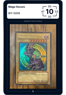 Mago Oscuro (BIY-S006) - 1st Edition Spanish Dark Magician Yu-Gi-Oh-image