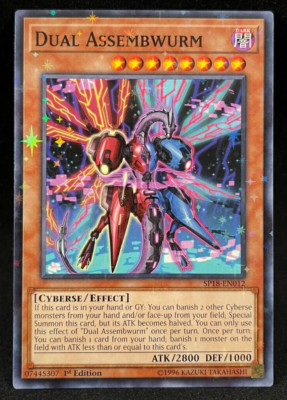 Yugioh - Dual Assembwurm - Star Pack VRAINS - SP18-EN012 - Starfoil Rare-image