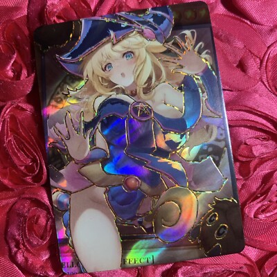 DARK MAGICIAN GIRL YU-GI-OH! GODDESS STORY Anime Holo Girl Waifu Card-image