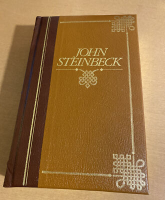 Masters Library John Steinbeck Anthology Bonded Leather Book -1986-image