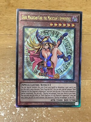 Yugioh Uncen Asian Eng ALIN-AE004 Dark Magician Girl The Magicians Apprentice UL-image