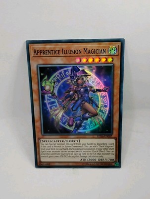 YU-GI-OH! Apprentice Illusion Magician. LED6-EN007. Super Rare Card-image