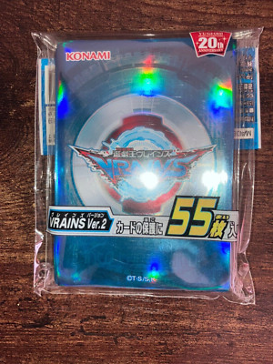 Yu-Gi-Oh VRAINS Blue Official Konami OCG Sleeves 55-image