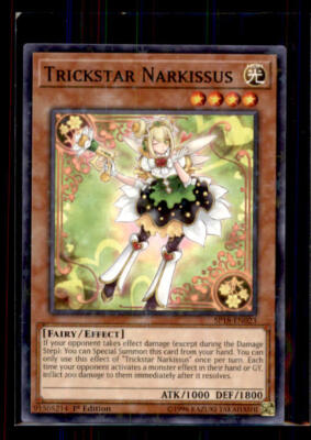 Trickstar Narkissus (Starfoil) 1st Edition Star Pack VRAINS Near Mint or Better-image