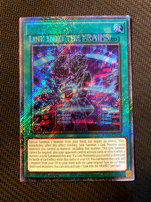 ERROR/MISPRINT LINK INTO THE VRAINS! PSR  YuGiOh RA04 EN294 NM-image
