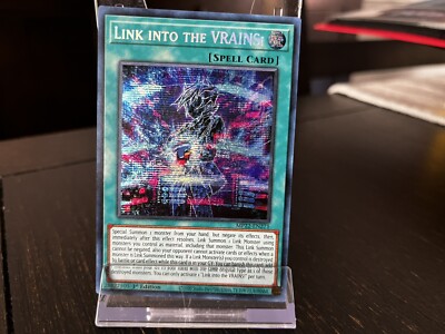 🔥Yugioh MP22-EN271 Link Into The VRAINS! PRISMATIC SECRET RARE 1ST EDITION-image