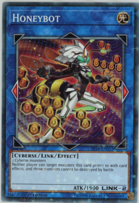 Yugioh Honeybot SP18-EN033 Starfoil Rare 1st Edition-image