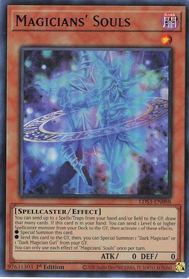 Yu-Gi-Oh! TCG Legendary Duelists: Season 3 Magicians' Souls #LDS3-EN088 1st Ed-image