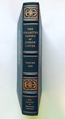 The Collected Papers of Joseph Lister / Leather / Classics of Medicine Library-image