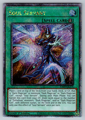 Soul Servant Yugioh RA03-EN271 Quarter Century Secret Rare QCR NM-image