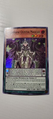 Performapal Celestial Magician LED6-EN045 Super Rare Yu-Gi-Oh Card 1st Edition-image