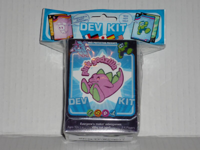 Pink Godzilla Dev Kit Cards Game 2006 MIP NEW SEALED RARE!-image