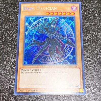 YUGIOH Dark Magician MVP1-ENS54 Secret Rare 1st ed NM The Dark Side of Dimension-image