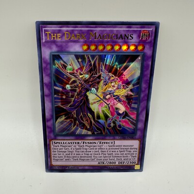 Yugioh The Dark Magicians LED6-EN001 Magical Hero 1st Edition NM-image