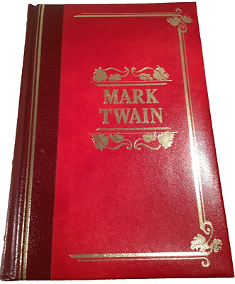 Leather Bound Mark Twain Master's Library Amaranth Press-A 7 Story Compilation📙-image