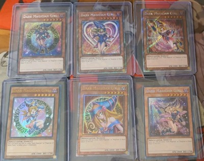 Dark Magician Girl Set Platinum Secret Quarter Century Alt Art NM YuGiOh TCG-image