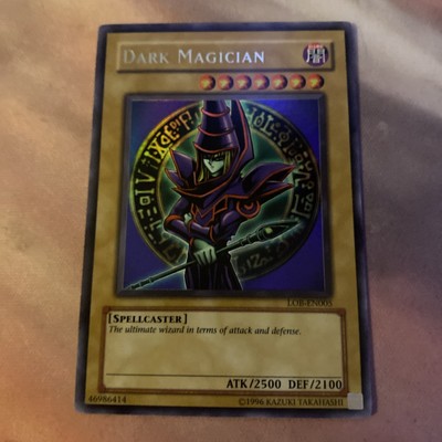 YuGiOh Dark Magician LOB-EN005 25th Anniversary Edition Ultra Rare-image