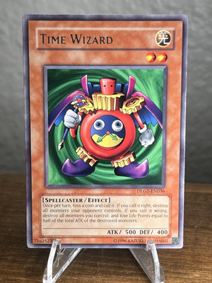 YuGiOh Time Wizard DLG1-EN036 Unlimited Rare LP-image
