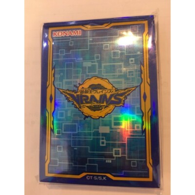 Yugioh Blue Vrains 2019 Konami Official Link promo card sleeves 60 pieces Sealed-image